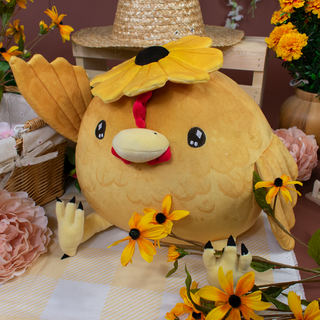 Sunflower the Chicken Plush Toy