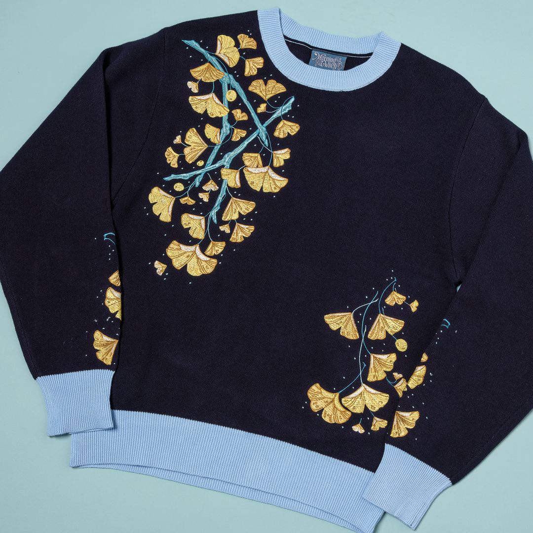 [KNIT SWEATER] Ginkgo