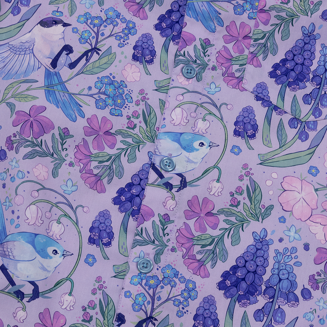 [BUTTON DOWN SHIRT] Fairy Garden