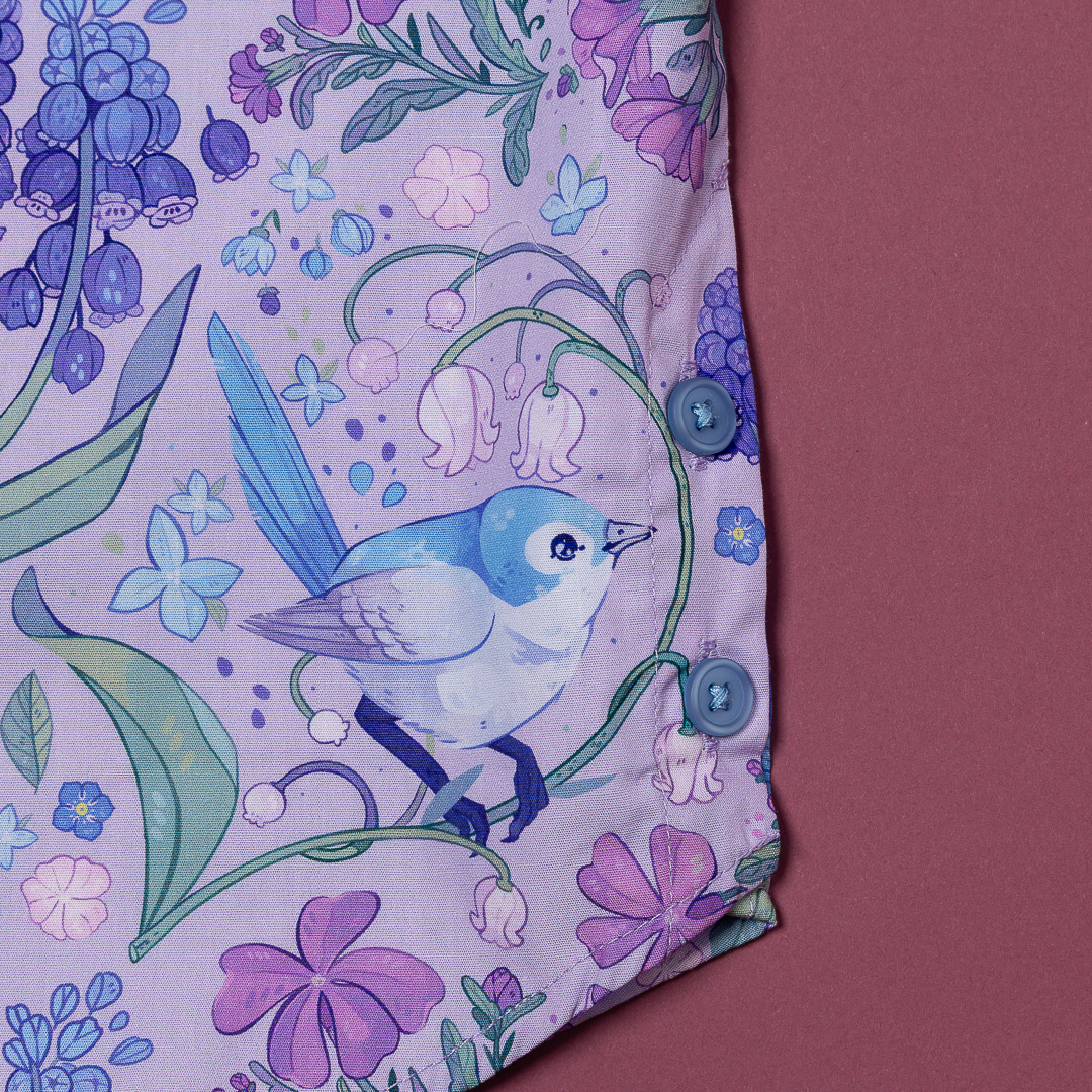 [BUTTON DOWN SHIRT] Fairy Garden