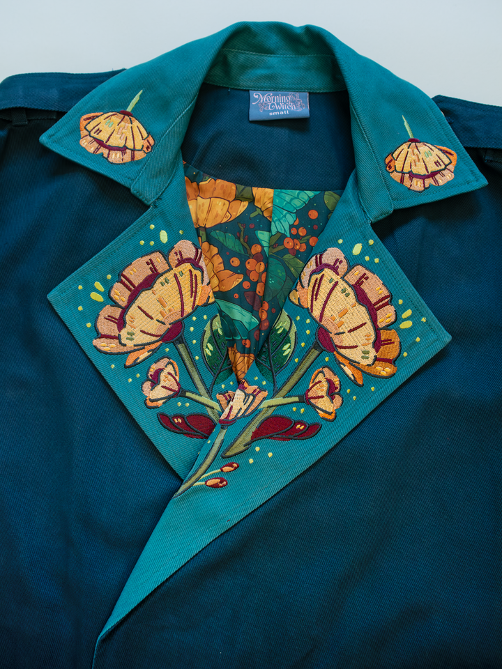 [COTTON TWILL TRENCH COAT] The Archfey