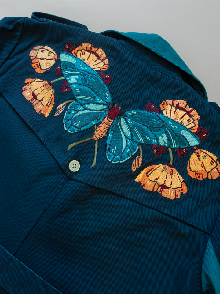 [COTTON TWILL TRENCH COAT] The Archfey