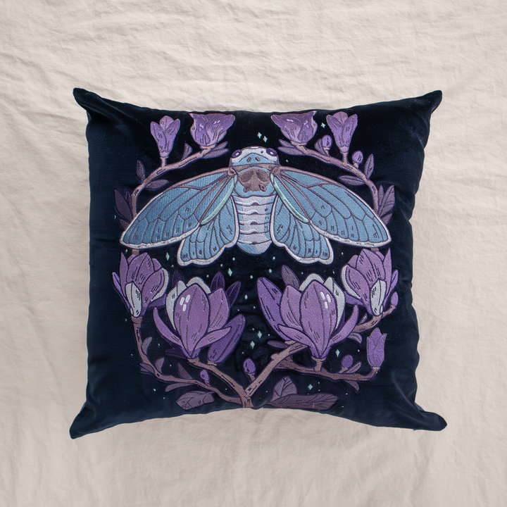 COMING FEB/MARCH [COTTON VELVET PILLOW COVER] Cicada Symphony