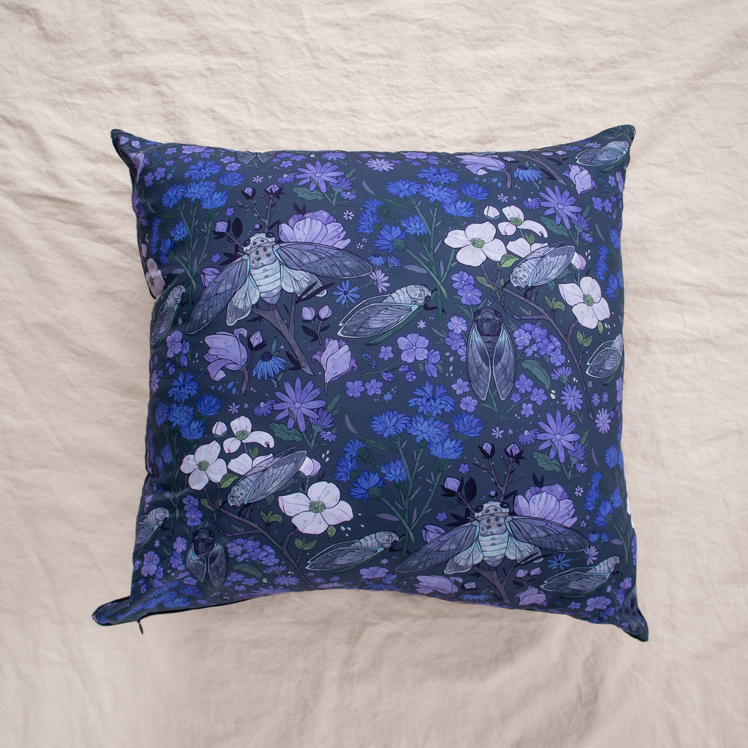 COMING FEB/MARCH [COTTON VELVET PILLOW COVER] Cicada Symphony