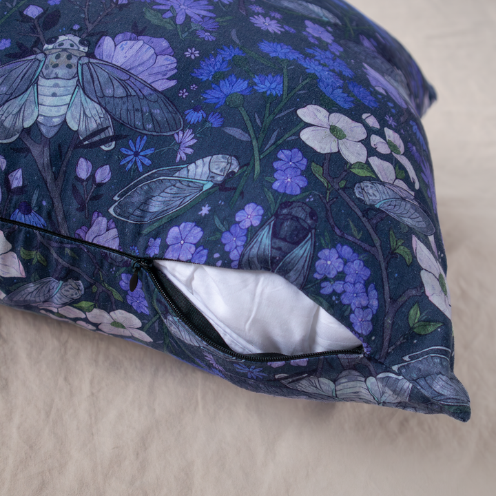 COMING FEB/MARCH [COTTON/LINEN PILLOW COVER] Cicada Symphony