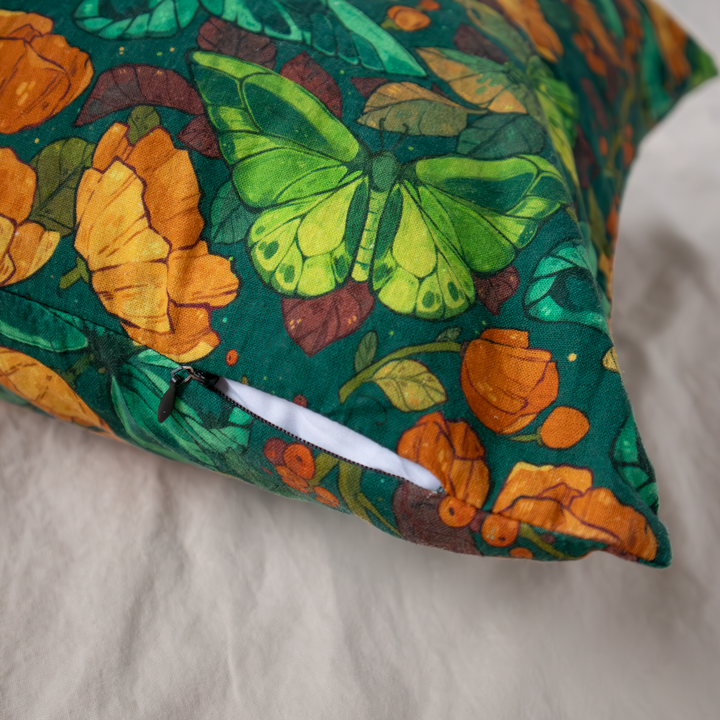 COMING FEB/MARCH [COTTON/LINEN PILLOW COVER] Emerald Dream