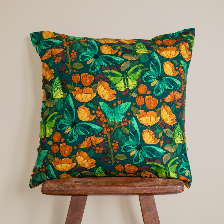 COMING FEB/MARCH [COTTON/LINEN PILLOW COVER] Emerald Dream