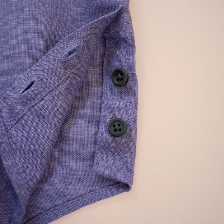 [LINEN BUTTON DOWN] Fungi Forest