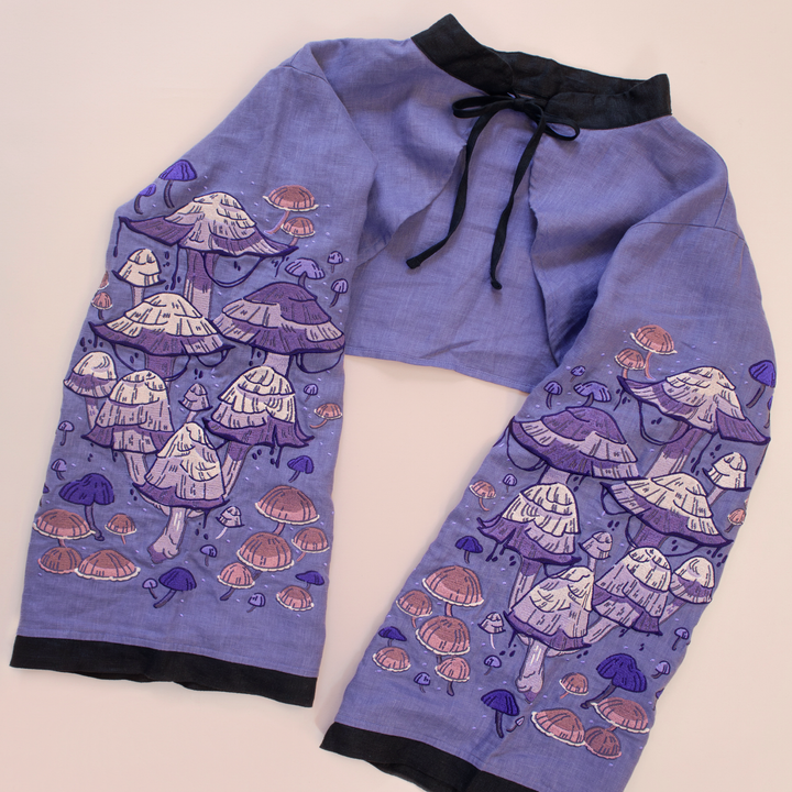 [LINEN BOLERO] Fungi Forest