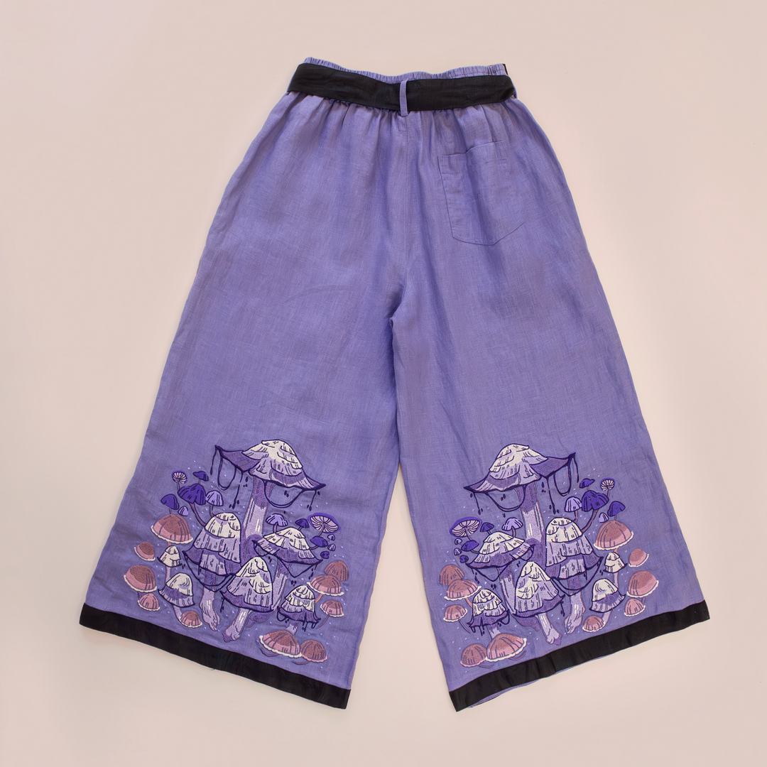 [LINEN CULOTTES] Fungi Forest