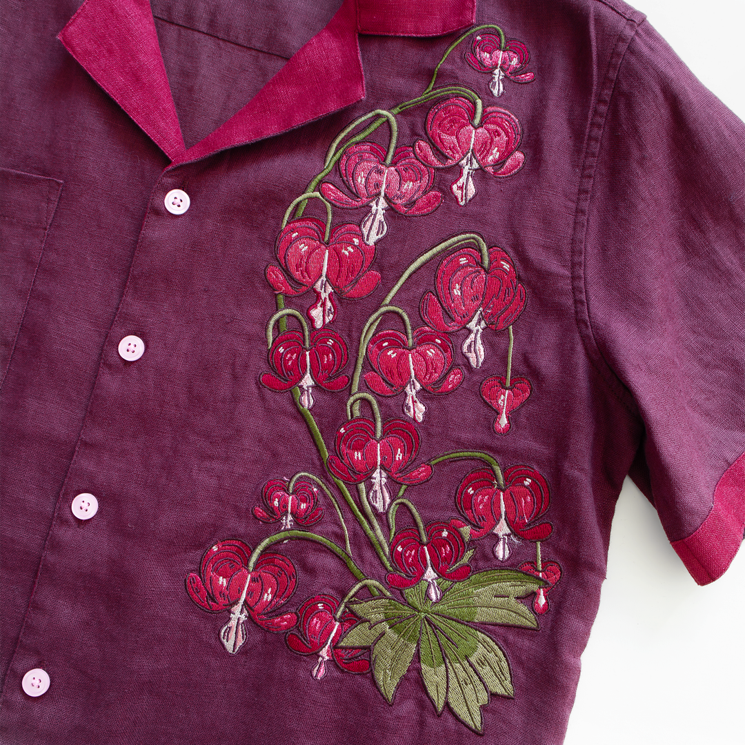 COMING DEC. 13TH [LINEN BUTTON DOWN] Cordiform