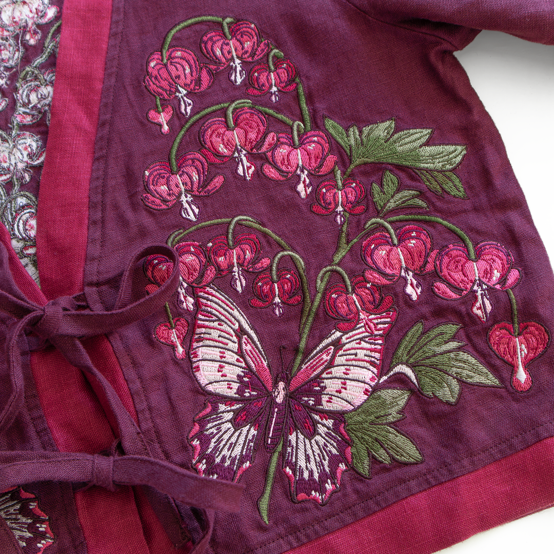 COMING DEC. 13TH [LINEN CROPPED CARDIGAN] Cordiform