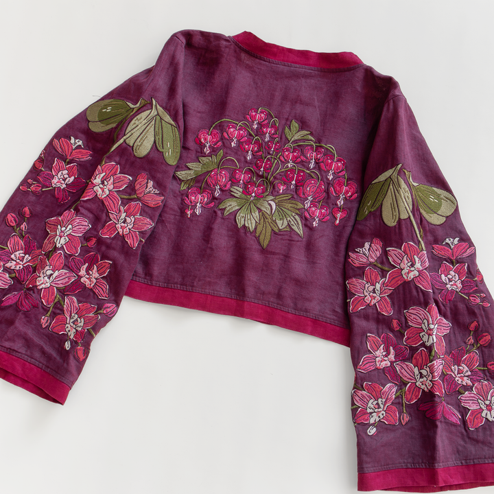 COMING DEC. 13TH [LINEN CROPPED CARDIGAN] Cordiform