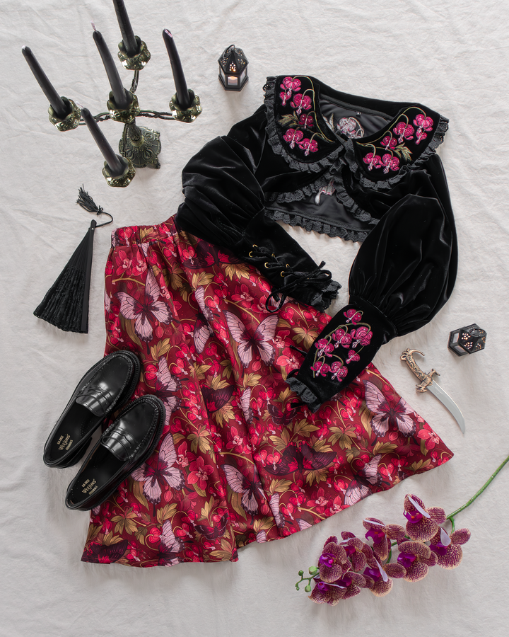 DEC. 13TH PREORDER [COTTON VELVET BOLERO] Cordiform