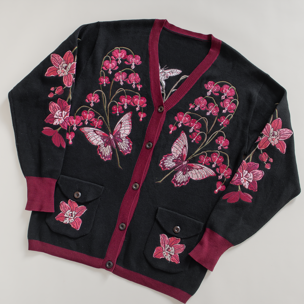 KNIT CARDIGAN] Cordiform – Morningwitch