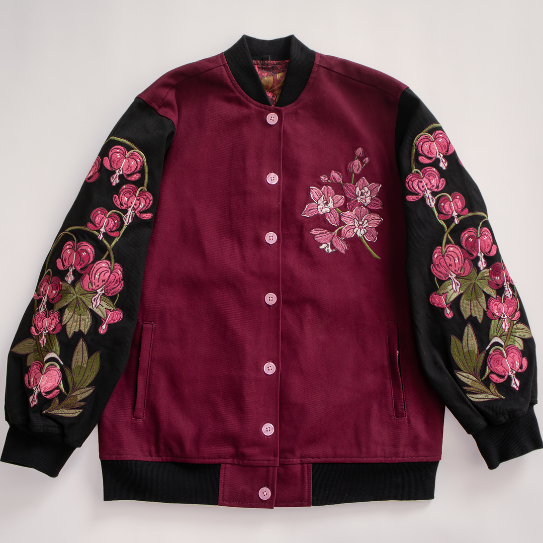 [COTTON TWILL JACKET] Cordiform
