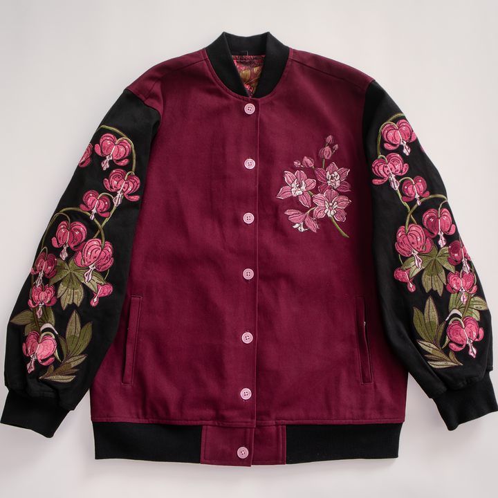 [COTTON TWILL JACKET] Cordiform