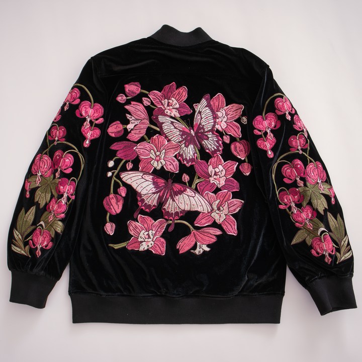 [VELVET JACKET] Cordiform