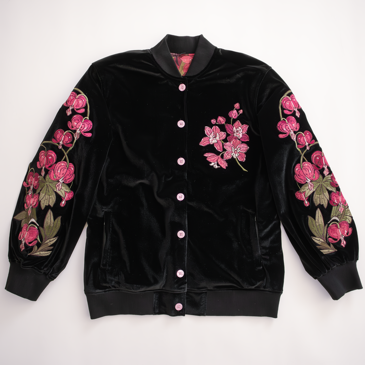 [VELVET JACKET] Cordiform