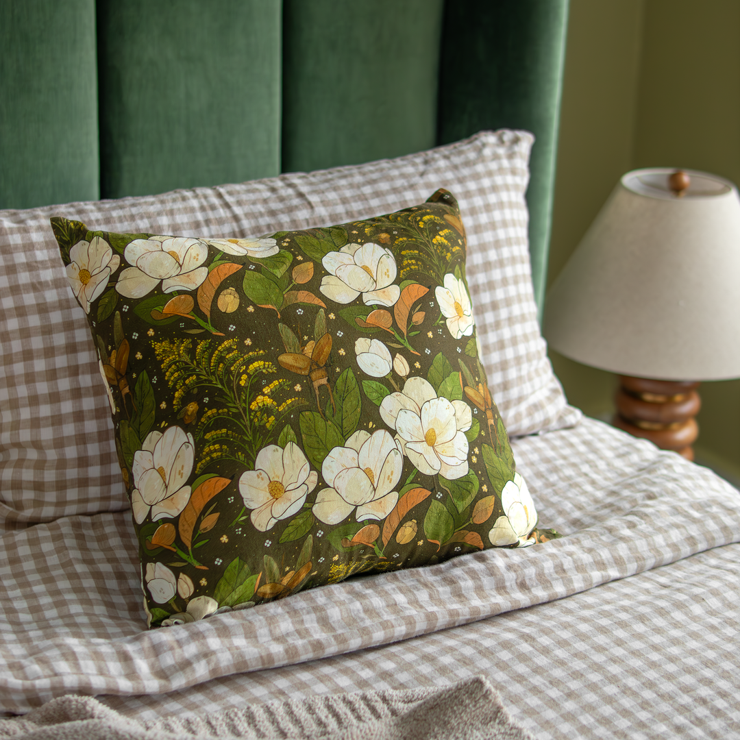 COMING FEB/MARCH [COTTON/LINEN PILLOW COVER] Magnolia & Goldenrod
