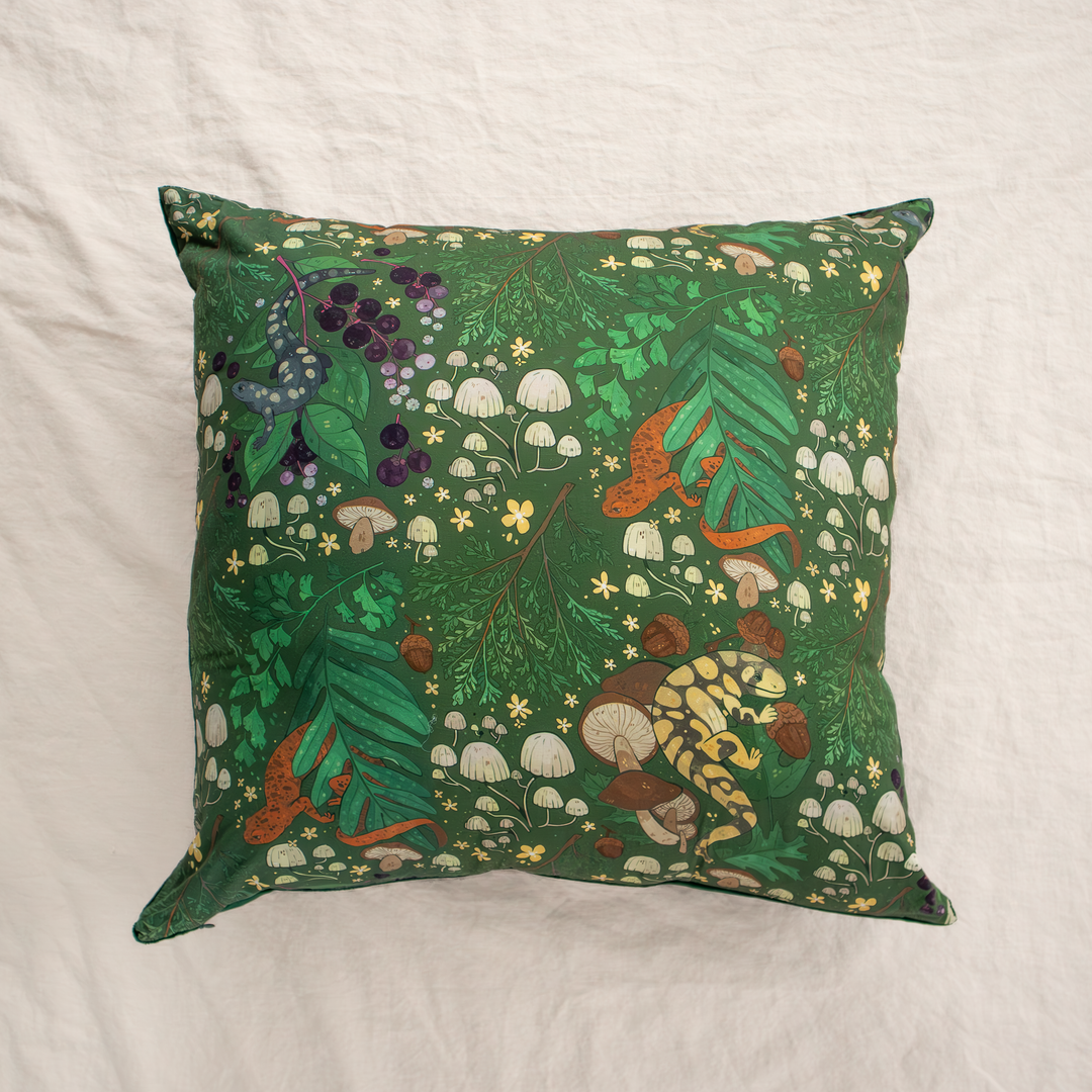 COMING FEB/MARCH [COTTON VELVET PILLOW COVER] Salamander Woods