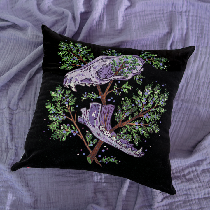 COMING FEB/MARCH [COTTON VELVET PILLOW COVER] Witch's Garden
