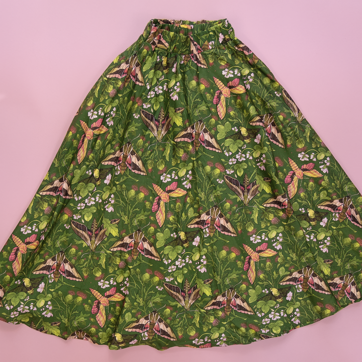 [MIDI SKIRT] Hawkmoth & Thistle