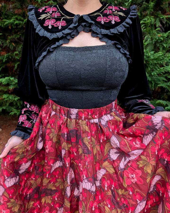 DEC. 13TH PREORDER [COTTON VELVET BOLERO] Cordiform